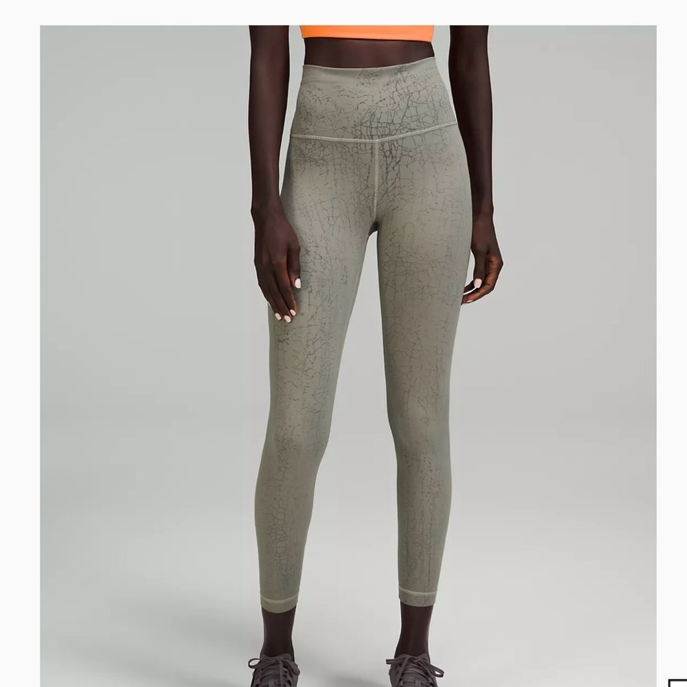 Lululemon wunder train High-Rise grey Leggings